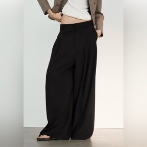 NWT a new day Black Wide-Leg Trousers